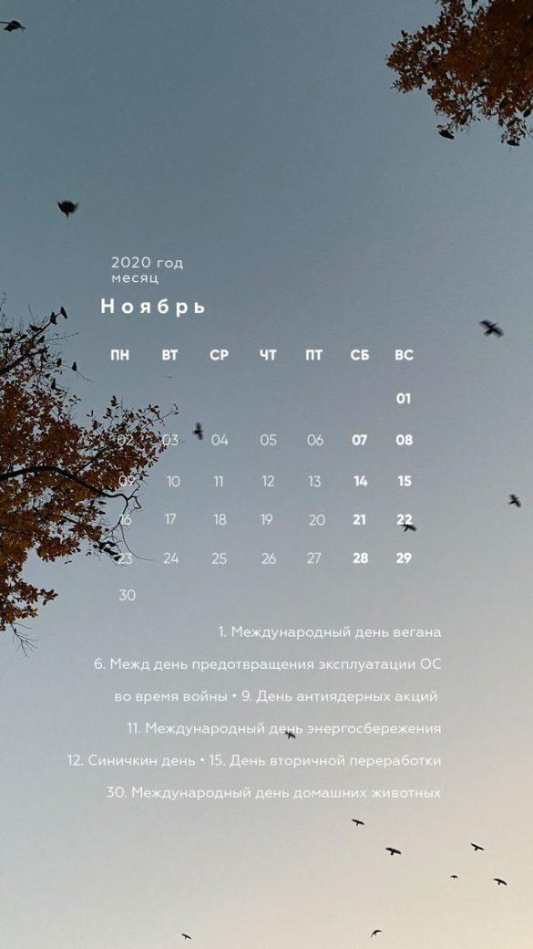 ноябрь