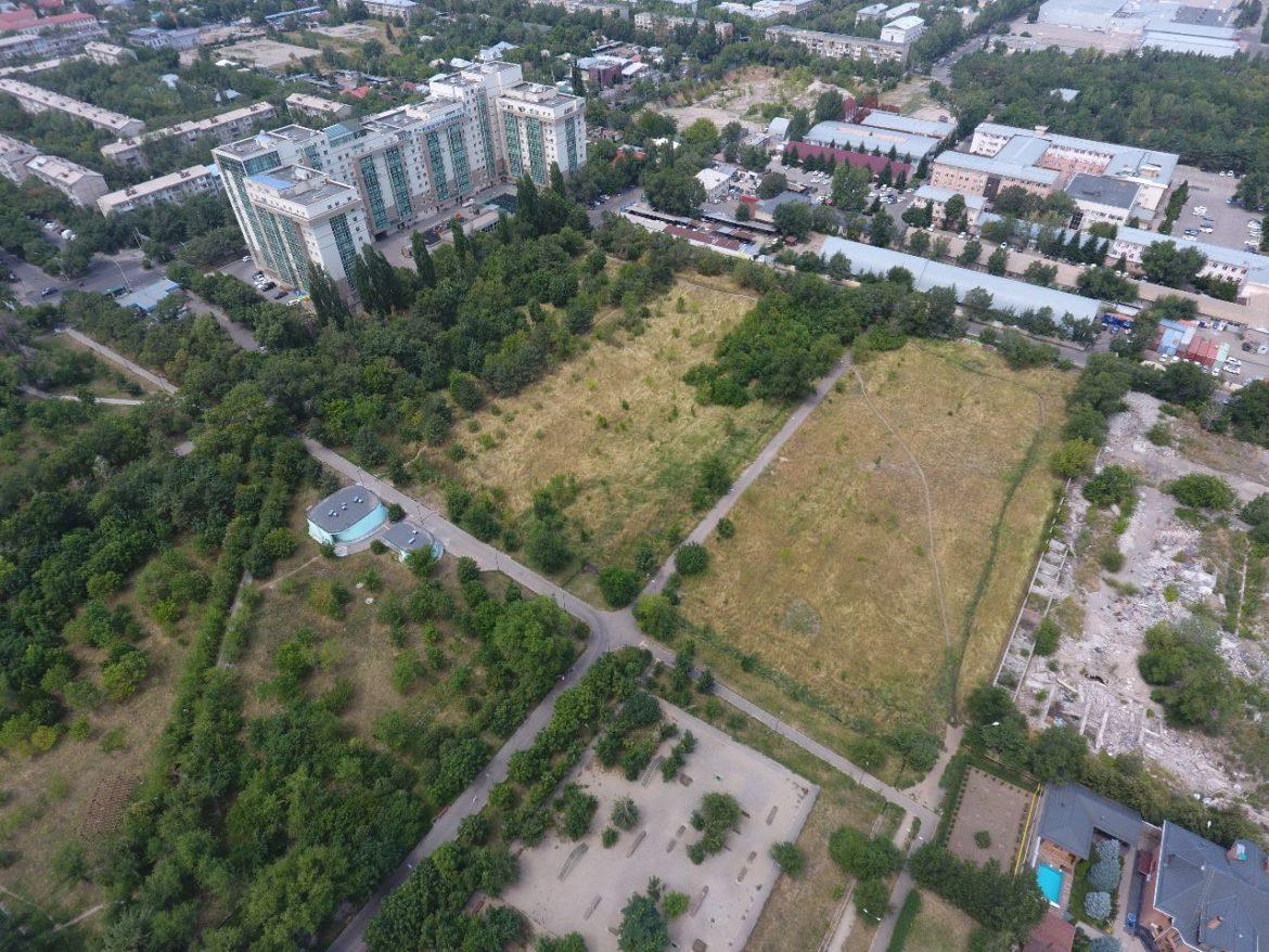 трава